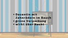 Das Mittel aus der Fernsehwerbung