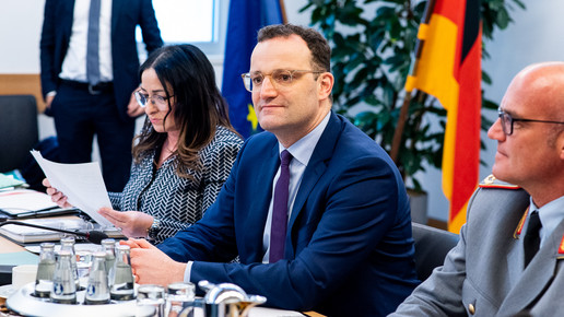 Spahn: Hamstert keine Desinfektionsmittel!