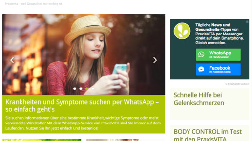 praxisvita screenshot