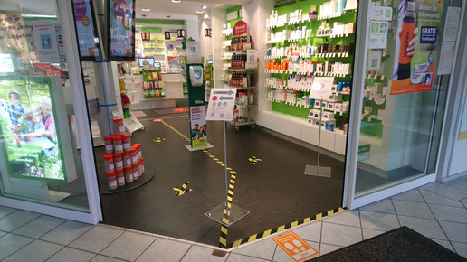 Extremfall: Nur ein Kunde pro Apotheke