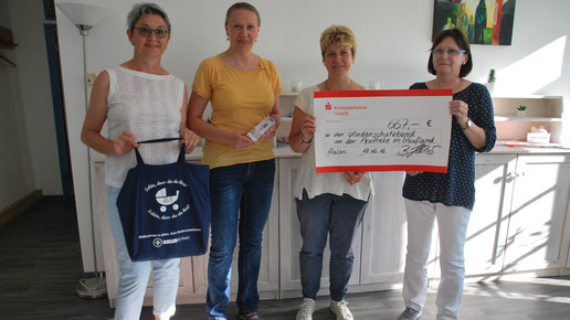 babytasche spende thermometer Kinderschutzbund aalen