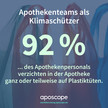 Nein zu Plastik: Apothekenteams als Klimaschützer Nein zu Plastik: Apothekenteams als Klimaschützer