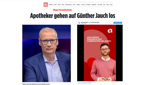 Bild: Apotheker gehen auf Jauch los