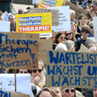 Psychotherapeuten demonstrieren in Berlin