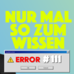 ERROR404 - Neues vom E-Rezept