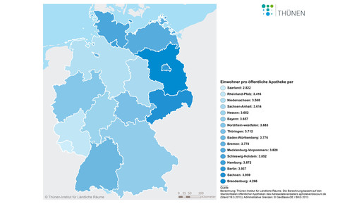 Einwohner pro apotheke laender thueneninstitut sneumeier