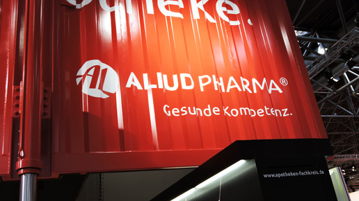 aliud messestand expopharm aa