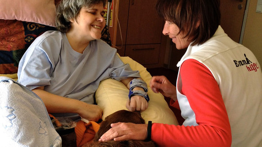 Im Hospiz Lebensbruecke Ivana Seger