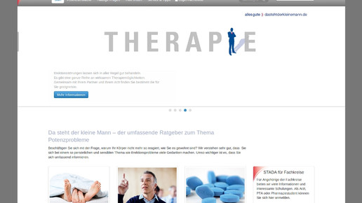 sildenafil stada website screenshot