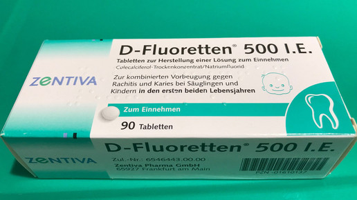 Fluoridtabletten: „sehr gut“ und „mangelhaft“