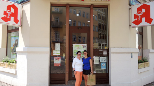 Apoaktionen Lipsia Apotheke Leipzig Anke Groitzsch Sandra Atanassow Halbstark Fotografie 