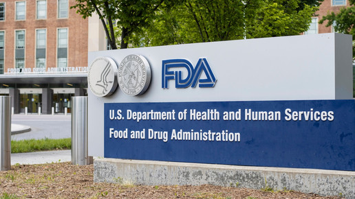 FDA-Schild in den USA