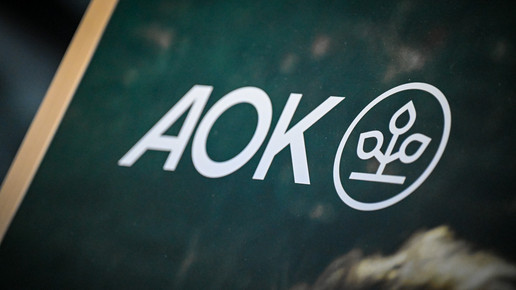 AOK-Logo auf der DMEA