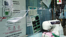 Schaufenster à la Corona