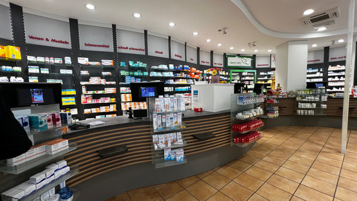 Innenraum der Engel-Apotheke in Kassel. Mehr dazu im Artikel.