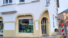 Die "Neue Apotheke am Schloss" in Siegmaringen