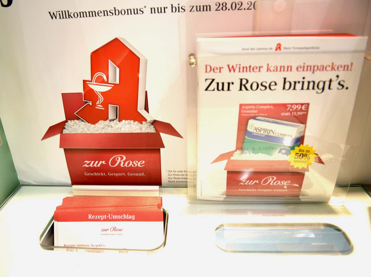 Zur Rose: Pick-up-Stellen bei dm