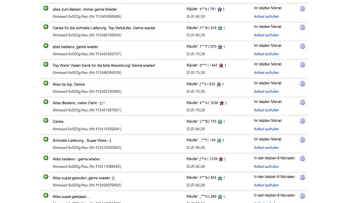 ebay almased beutel bewertung beautyaffair 89 scs