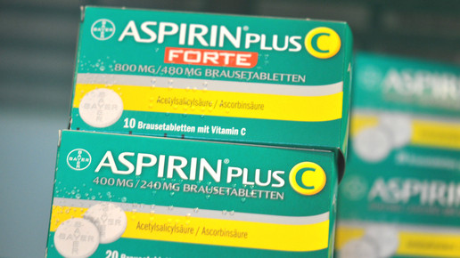Symbolbild: Packungen Aspirin plus C und Aspirin plus C forte