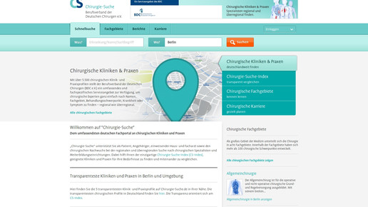 Chirurgen-Suche online