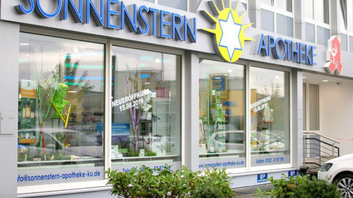 aussen eingang Sonnenstern-apo