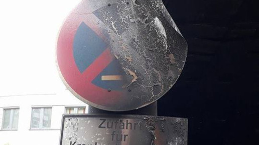 Brand AErztehaus 12 Feuerwehr Wolfenbuettel