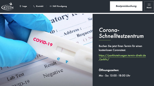 „Preisoffensive“ im Corona-Testzentrum