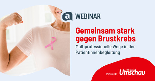 APOTHEKE ADHOC Webinar am 06.10.2026 zum Thema Brustkrebs