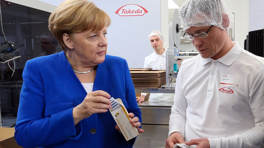 Takeda eroeffnung merkel bonbons Oranienburg takeda