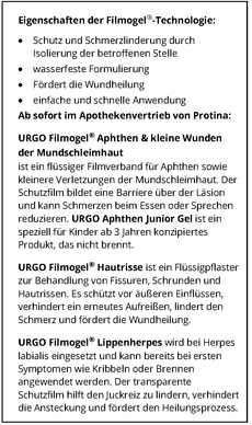 Protina übernimmt URGO Healthcare in Deutschland