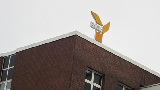 BKK-Logo auf Dach