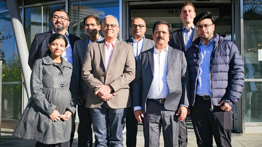 Managementteam von Vivanta im Gruppenfoto