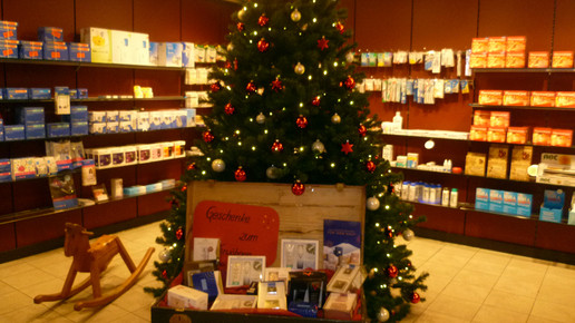 weihnachtsdeko lothar-mayersche apotheke1
