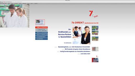 7bdirekt startseite screenshot