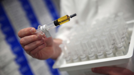 Dronabinol-Spritze im Lager