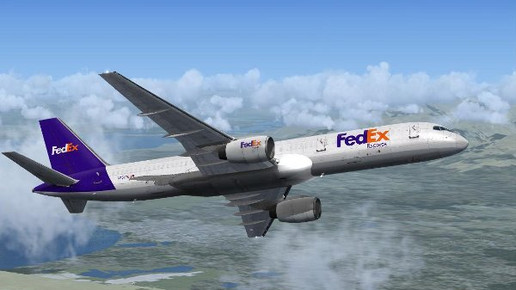 Fed Ex Flieger Darren BHillman