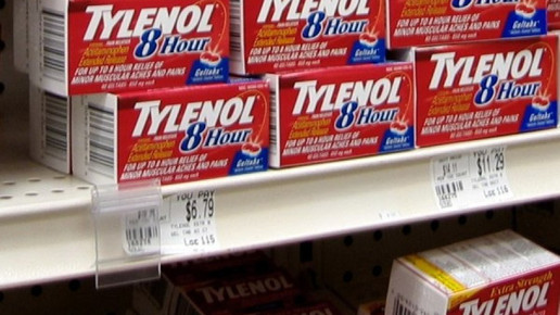 Packungen Tylenol in US-Apotheke