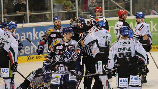 Eishockey spiel