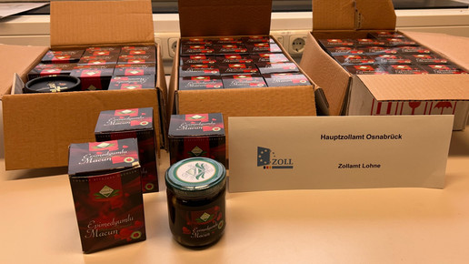 Sildenafil als Marmelade getarnt