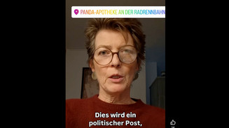 Apothekerin Elisabeth Kutter in einem Video.