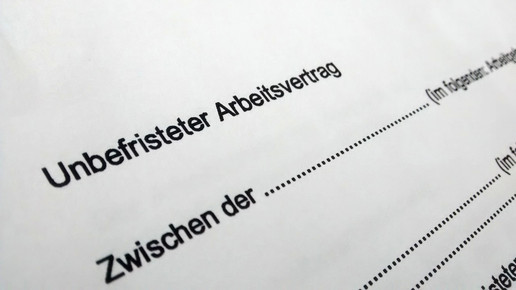 arbeitsvertrag unbefristet aa