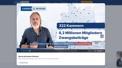 Website von Kammer-Revision