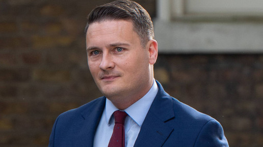 Wes Streeting vor Downing Street 10