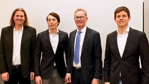Vorstand des TGL: Jörg Maibaum, Constantin Biederbick, Sebastain Berges, Max Breuer