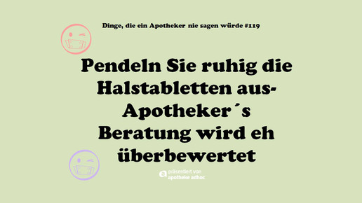 dinge die ein apotheker nie sagen wuerde 119 ddeansw