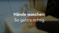 Video: Die richtige Handwasch-Routine