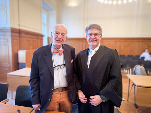 Thomas Steffens und Dr. Thomas Miller beim BVerwG