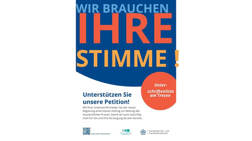 Hausärzte und Teams starten Petition