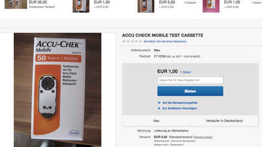 ebay accucheck mobile scs