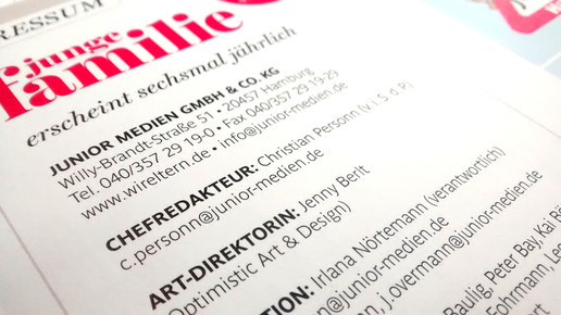 eltern junge impressum aa